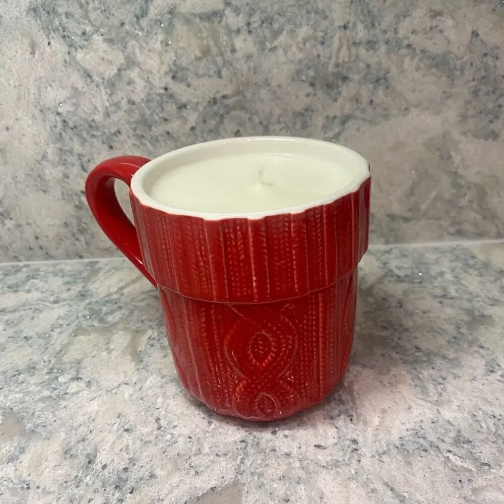 Cable Knit Sweater Candle